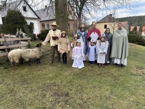 Vánoční koncert a oživený betlém