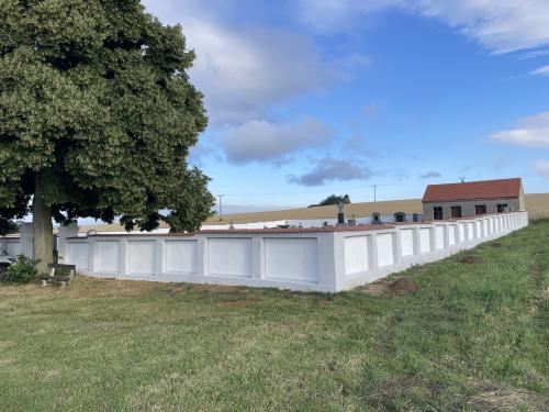 Rekonstrukce hřnitovní zdi